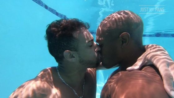 Gay Porn Star Rhyheim Shabazz Fucks Jay Alexander Underwater And Bangs