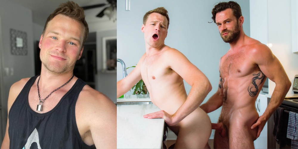 Brent North Makes Masqulin TheBroNetwork Debut Bottoming For Gay Porn