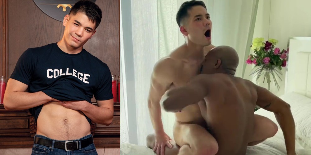 Gay Porn Star Colton Reece Makes His Bottoming Debut Getting Fucked By