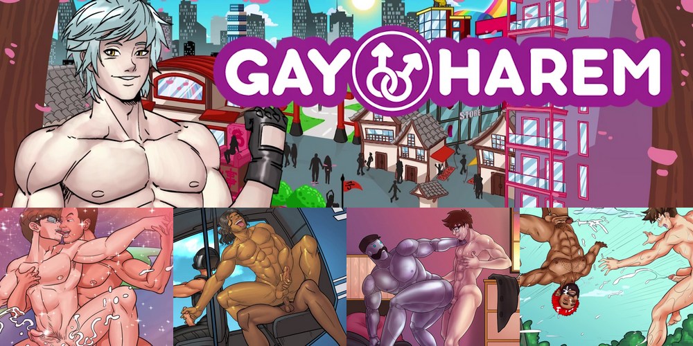 GAY HAREM XXX Gay Porn Game From Nutaku