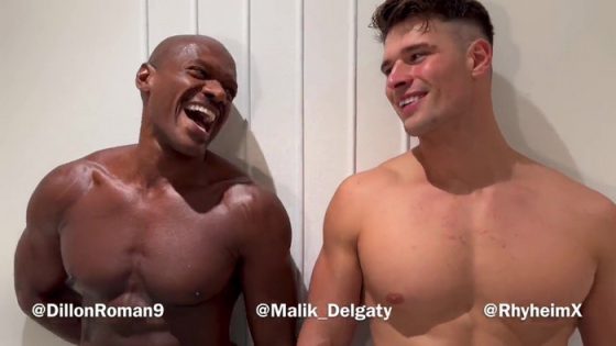 Gay Porn Stars Malik Delgaty And Rhyheim Shabazz Tag Team Double