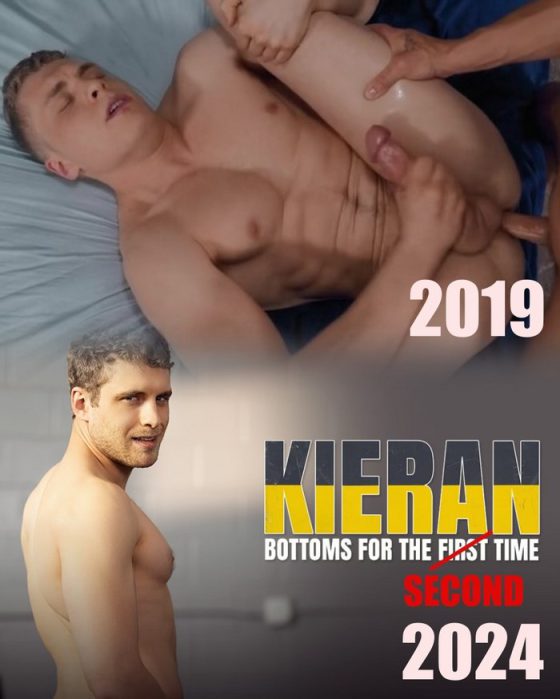 Sean Cody Gay Porn Star Kieran Is About To Make His Bottoming Debut For