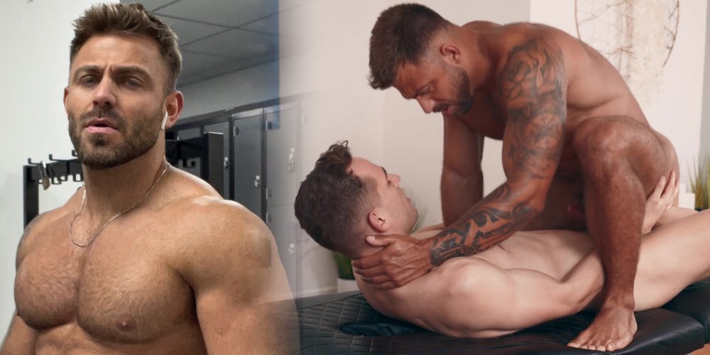 Scott Braun Hot Muscular Newcomer To Make His Gay Porn Debut On Sean