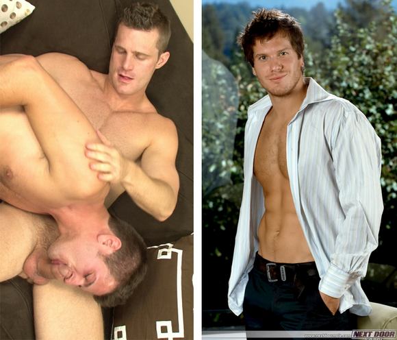 gay porn star Landon Conrad and Parker London