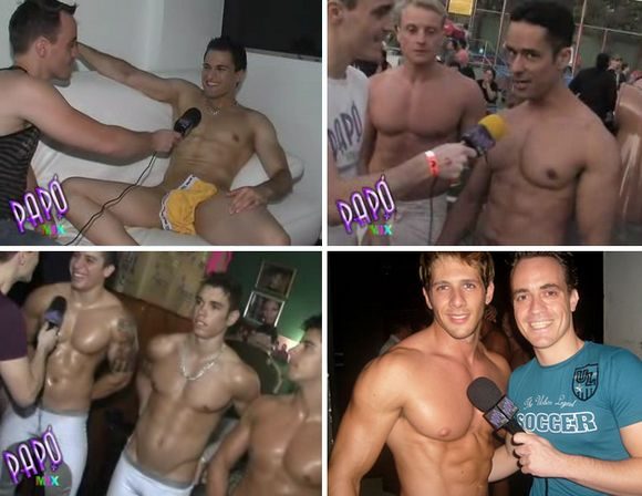 Papomix interview Brazilian gay porn stars and go go boys