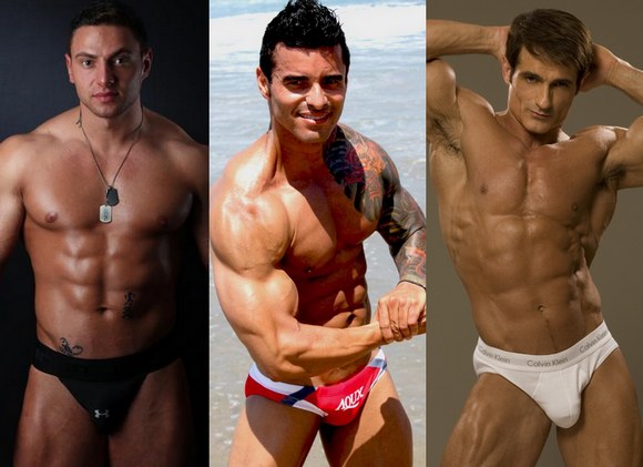 bodybuilder gay porn star Jay Klasse, Alexsander Freitas, Kent Logan
