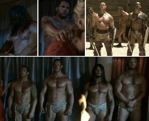 580px x 472px - So Many Hot, Muscular & Sweaty Men in Spartacus MMXII Trailer