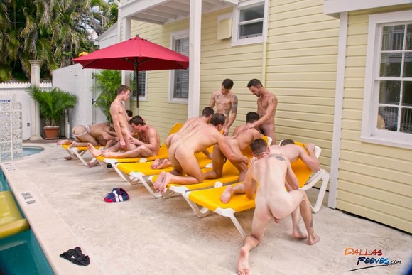 Dallas Reeves Key West Bareback Orgy 7