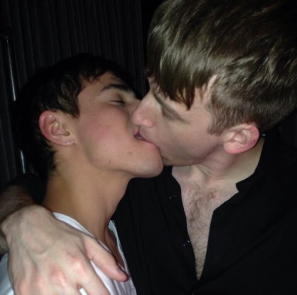 Dmitry Dickov Levi Karter Gay Porn Stars Kiss Grabbys 2014