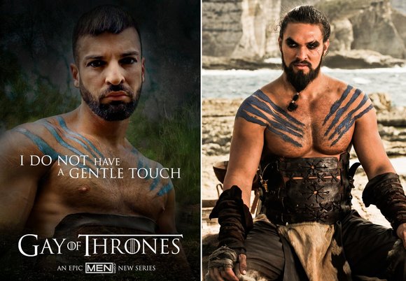 Abraham Al Malek Khal Drogo Gay of Thrones