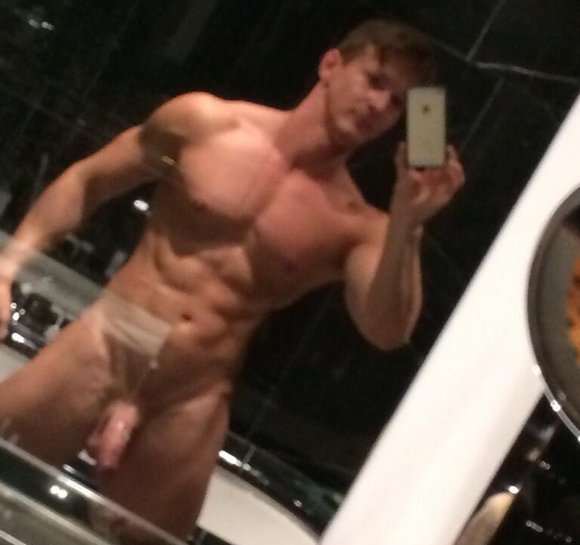 Darius Ferdynand Gay Porn Star Nude Selfie