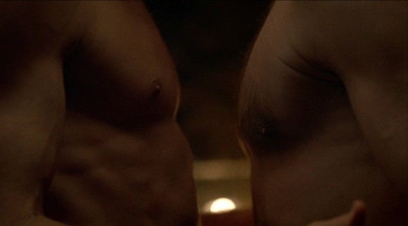 Alexander Skarsgard Ryan Kwanten Gay Kiss True Blood 2