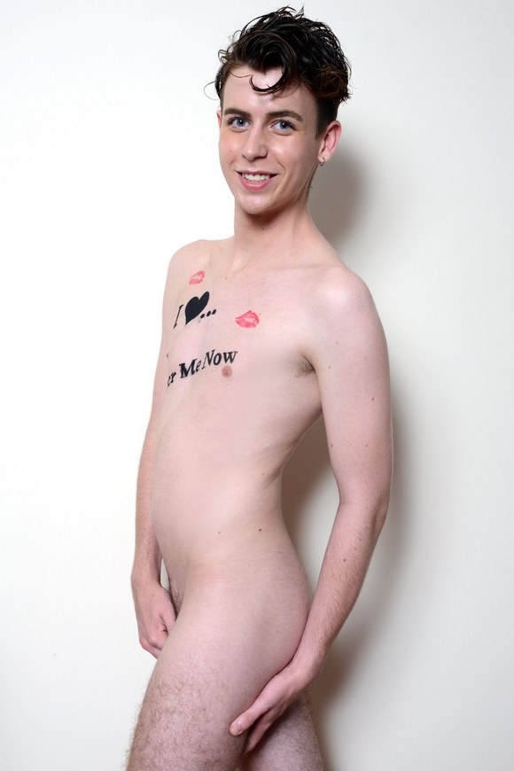 Louis Blakeson QueerMeNow Body Paint Nude 1