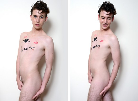 Louis Blakeson QueerMeNow Body Paint Nude 3