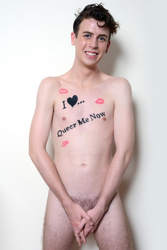 Louis Blakeson QueerMeNow Body Paint Nude