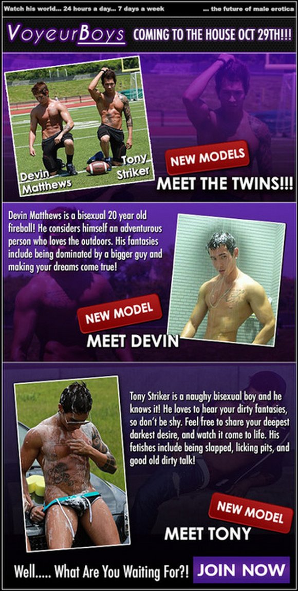 Devin Matthews Tony Striker Twins Porn Models