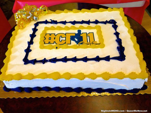 CorbinFisher Party 11 Anniversary Cake