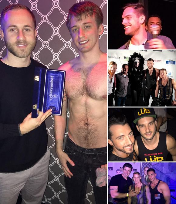 Cybersocket Awards 2015 Gay Porn Stars