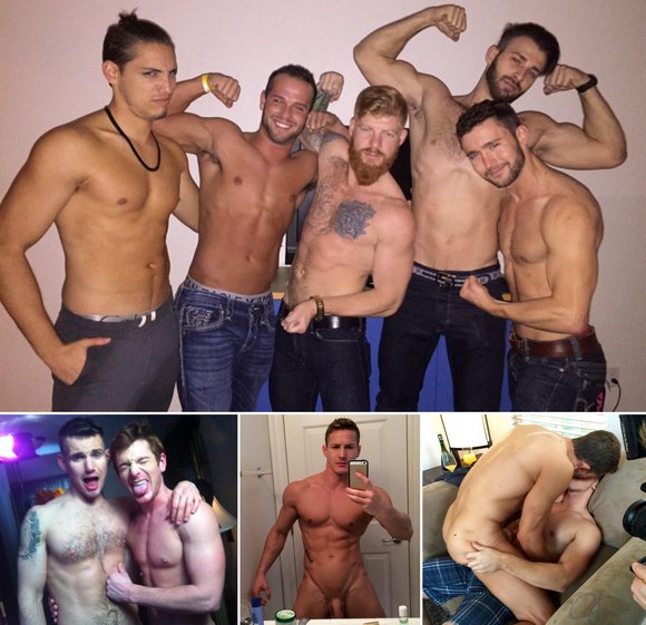 Gay Porn Stars BTS Luke Adams Brent Corrigan Darius Ferdynand