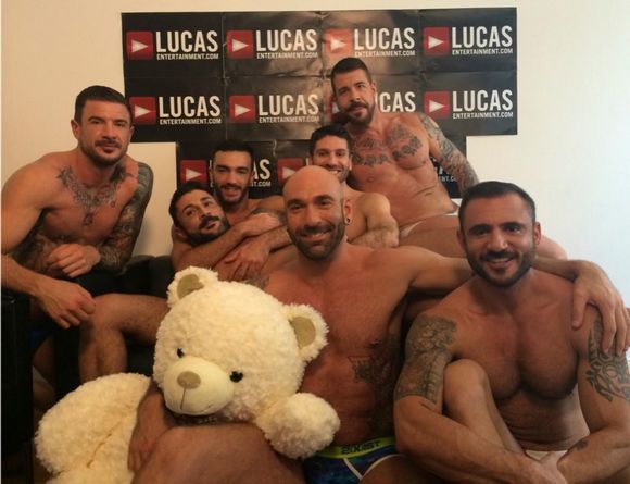 Gay Porn Orgy BTS Lucas Ent Berlin 2
