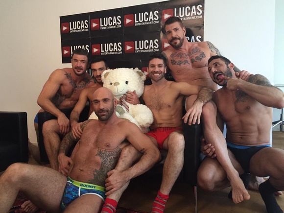 Gay Porn Orgy BTS Lucas Ent Berlin 5