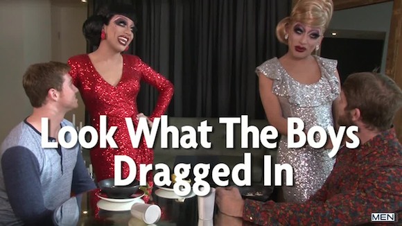 Bianca Del Rio Gay Porn Colby Keller Connor Maguire Look What The Boys Dragged In 1