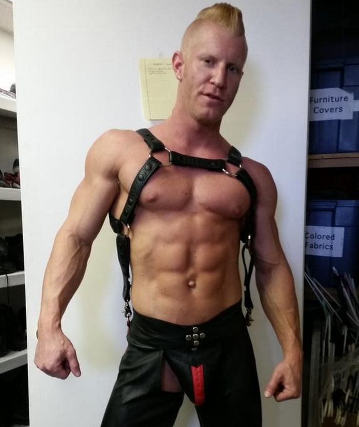 JohnnyV Gay Porn Star Leather 1