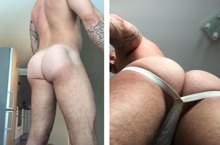 Dominique Hansson Big Bottom Naked Selfie Gay Porn Star 3