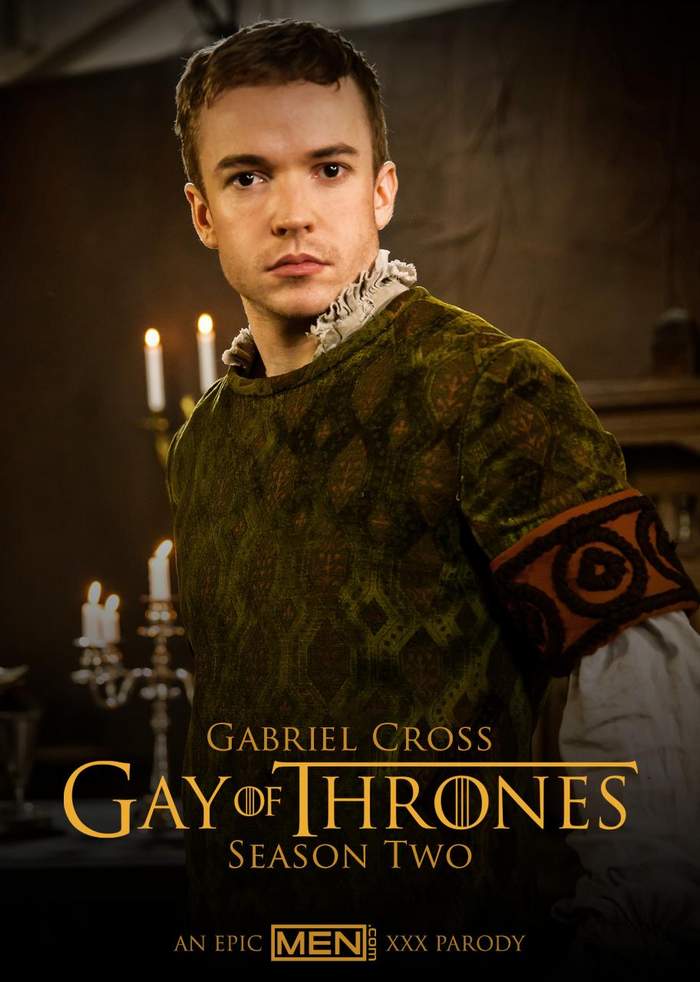 Gabriel Cross Gay of Thrones Porn Parody