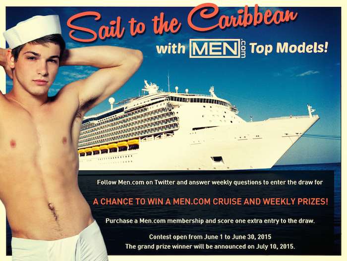 Johnny Rapid Gay Porn Sail To Caribbean Men dot Com