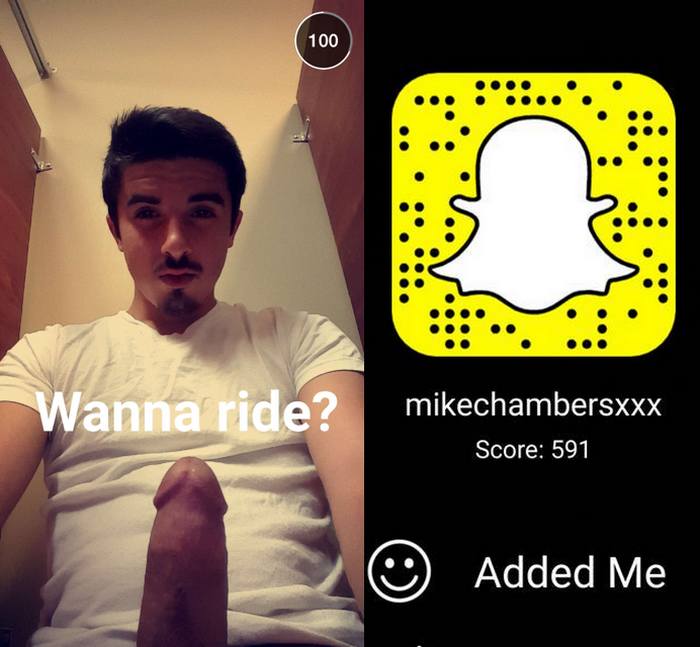 Mike Chambers Gay Porn Star Snapchat