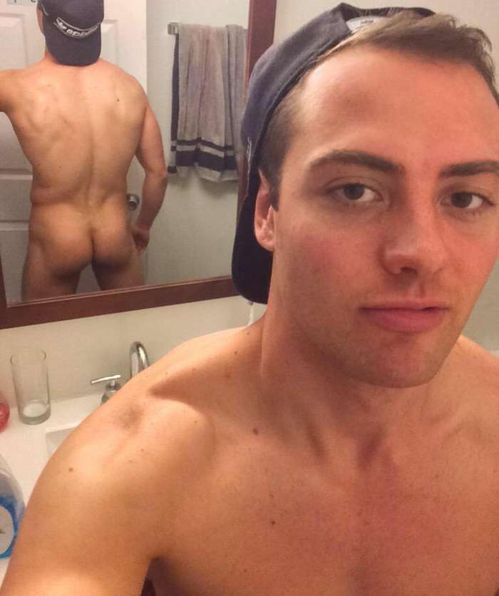 Brendan Phillips selfie butt