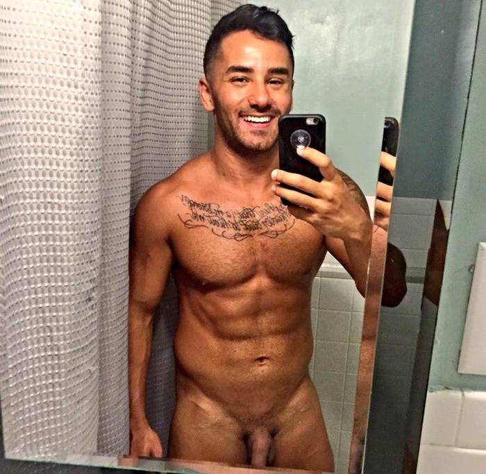 Bruno Bernal selfie naked porn