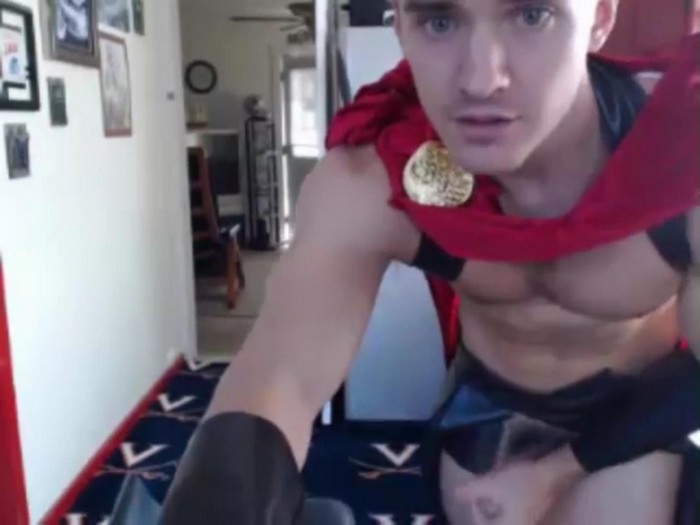 Spartan Gladiator Jerk Off Webcam Hot Male Model Handsome Porn 2