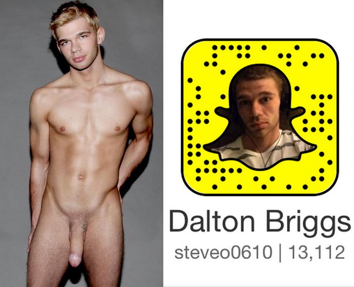 Dalton Briggs Gay Porn Star Snapchat Snapcode