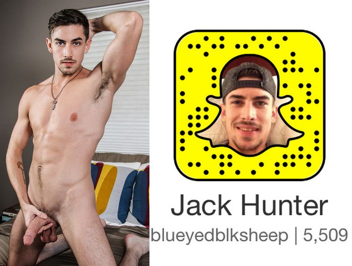 Jack Hunter Gay Porn Star Snapchat Snapcode