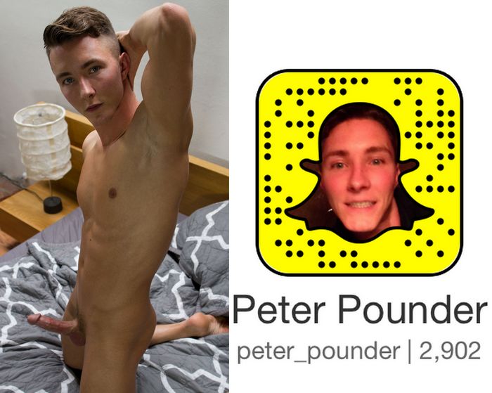 Peter Pounder Gay Porn Star Snapchat Snapcode