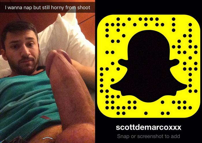 Scott DeMarco Snapchat Gay Porn Star