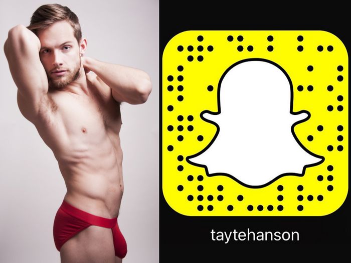Tayte Hanson Gay Porn Star Snapchat Snapcode
