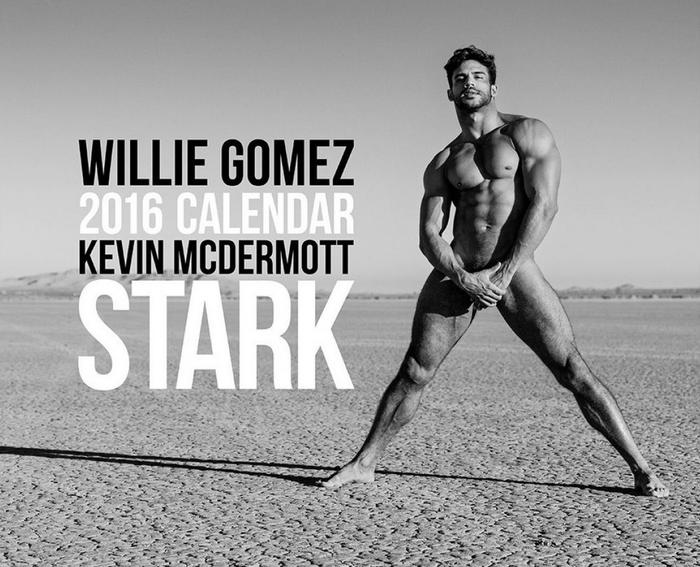 Willie Gomez 2016 Nude Calendar