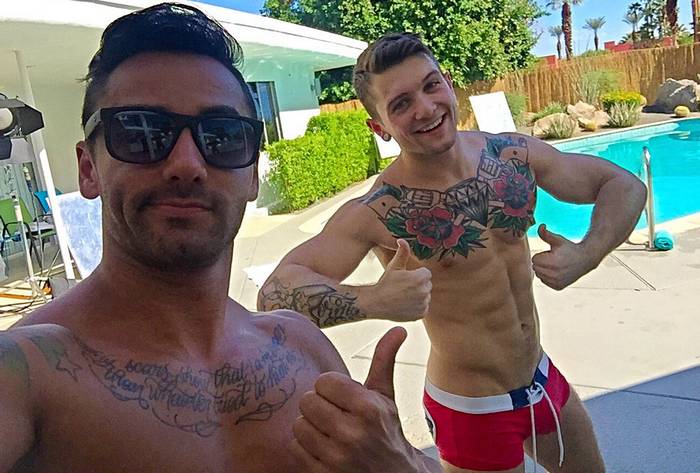 Bruno Bernal Gay Porn Star Naked Selfie 3
