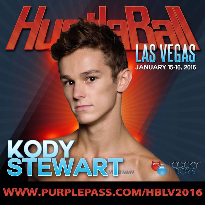 HustlaBall Las Vegas 2016 Gay Porn Star Kody Stewart