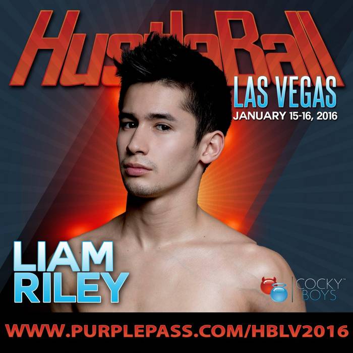 HustlaBall Las Vegas 2016 Gay Porn Star Liam Riley
