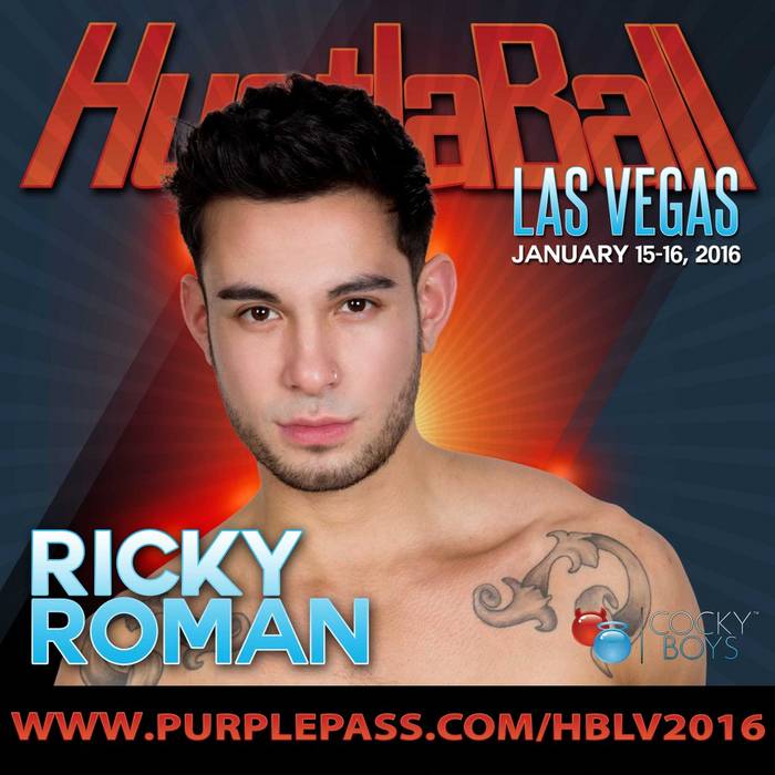 HustlaBall Las Vegas 2016 Gay Porn Star Ricky Roman