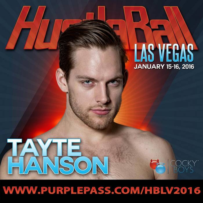 HustlaBall Las Vegas 2016 Gay Porn Star Tayte Hanson