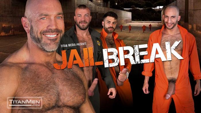 Jail Break TitanMen Gay Porn Stars 2