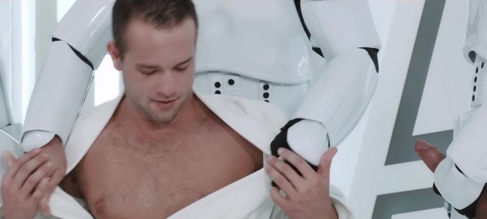 Star Wars Gay Porn Parody Luke Adams Jessy Ares Dennis West 7