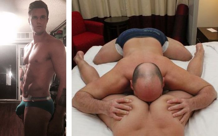 Beau Reed Gay Porn Star BJ Adia Bareback Sex3