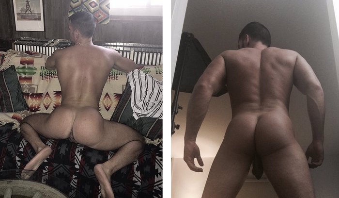 Brogan Reed Gay Porn Star Bubble Butt Naked 3