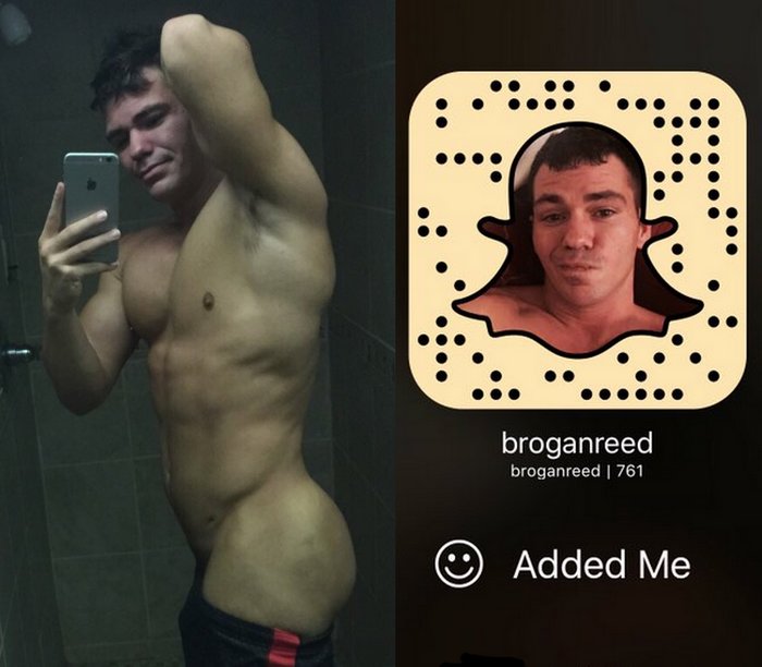 Brogan Reed Gay Porn Star Snapchat Snapcode